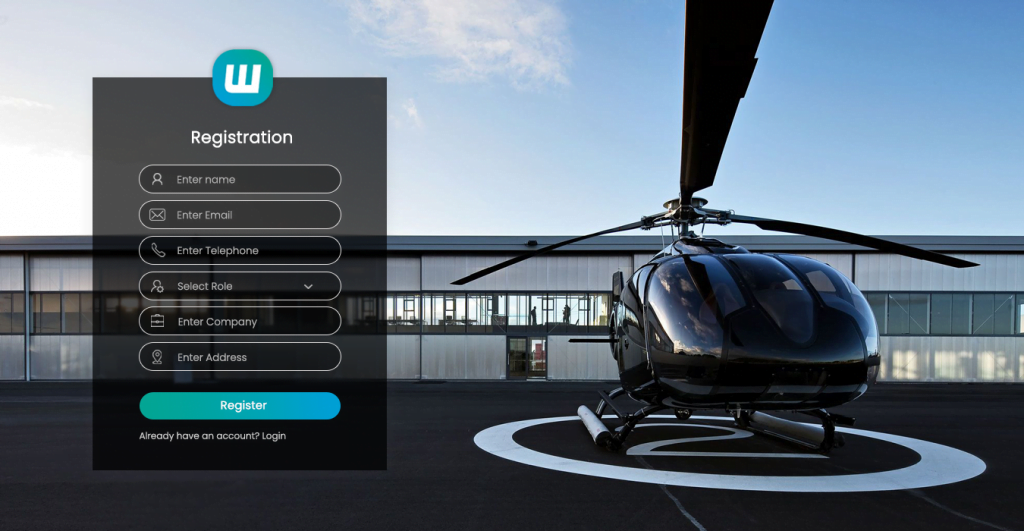 Helicopter Reservation portal1 | Helicopter Reservation Portal with Payment Integration Waste Management Course