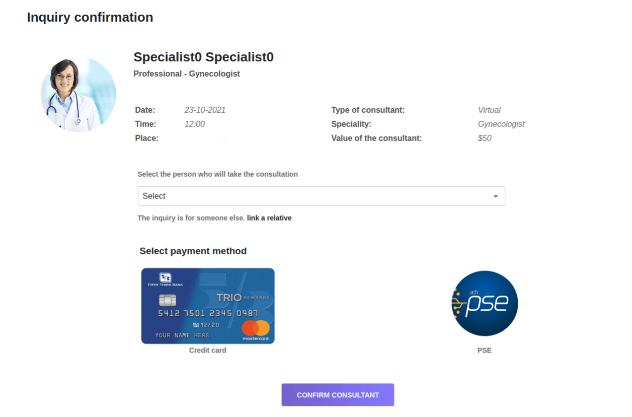 Medical Consultant Portal6 | Telemedicine Appointment & Health Record Portal Medical-Consultant-Portal