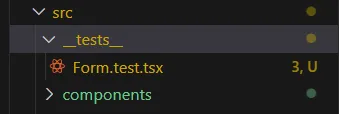 Creating Test Folder for Component | Test React Typescript Component with Jest and RTL Creating Test Folder for Component