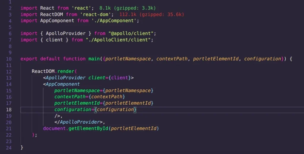 Integrating Apollo Client into React Application | React with Liferay Integrating Apollo Client into React Application