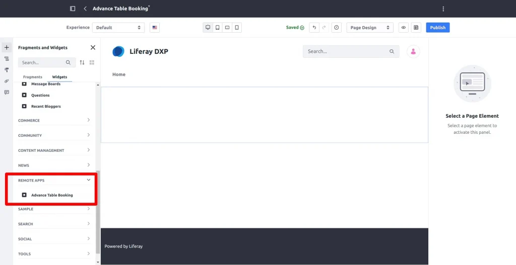 Locating React App in Remote Apps | React Remote App with Liferay Locating React App in Remote Apps