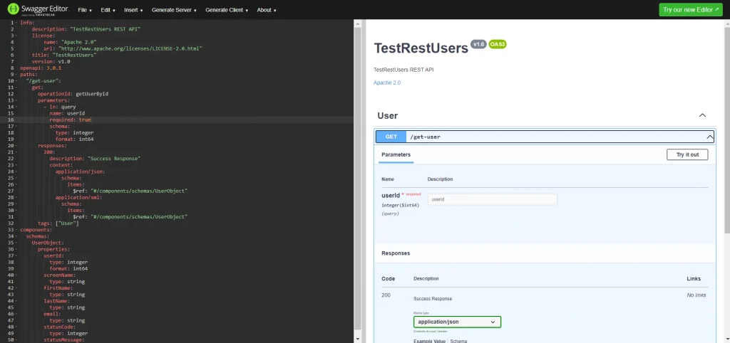Creating API structure in swagger editor | REST Builder in Liferay 7.x Creating API structure in swagger editor