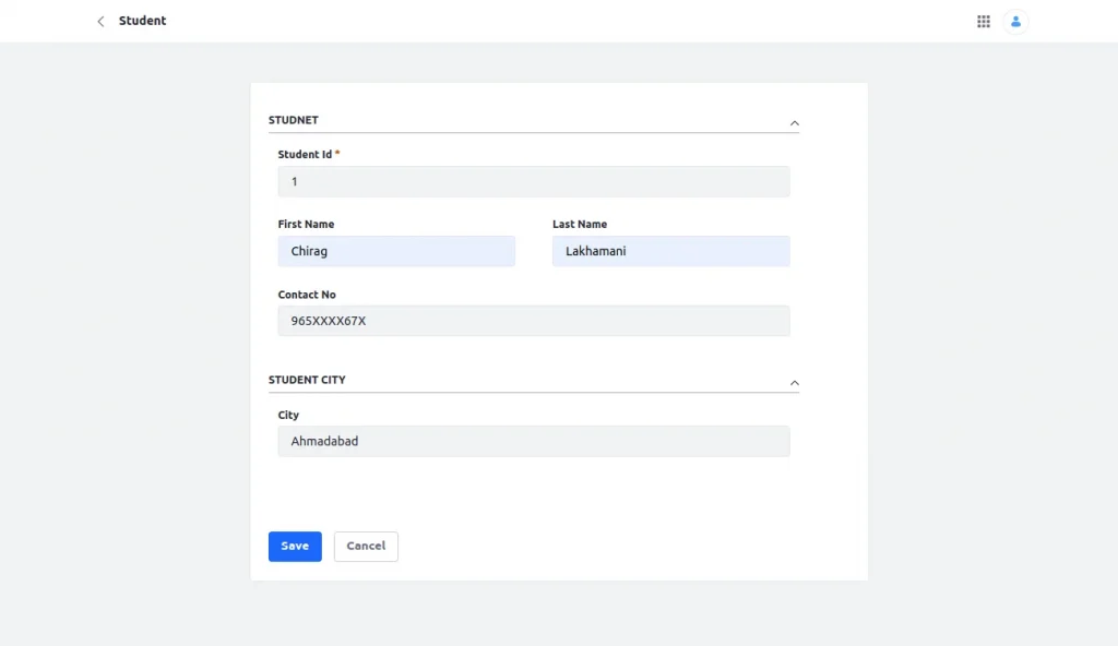 Editing a entry details of a object | Objects in Liferay 7.4 Editing a entry details of a object