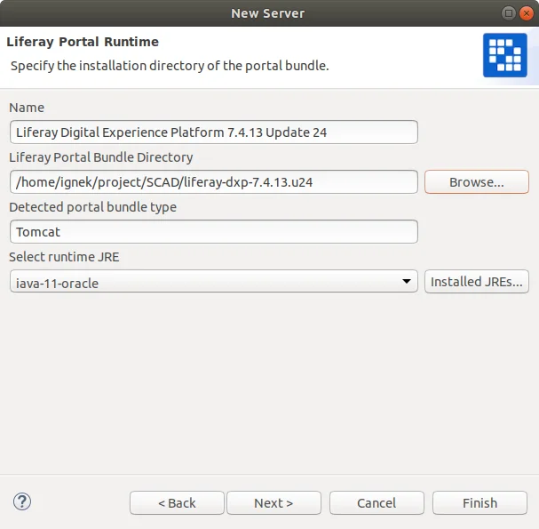 Explore Liferay and choose your local option | Liferay User setting navigation override Explore Liferay and choose your local option