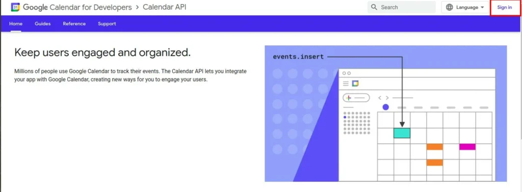 Google developers admin page e1737977249104 | Google Meet integration with Liferay Google developers admin page