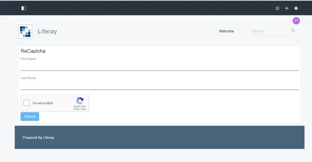 Implement reCAPTCHA for Custom Portlet | Use CAPTCHA or reCAPTCHA with custom portlet in Liferay Implement reCAPTCHA for Custom Portlet