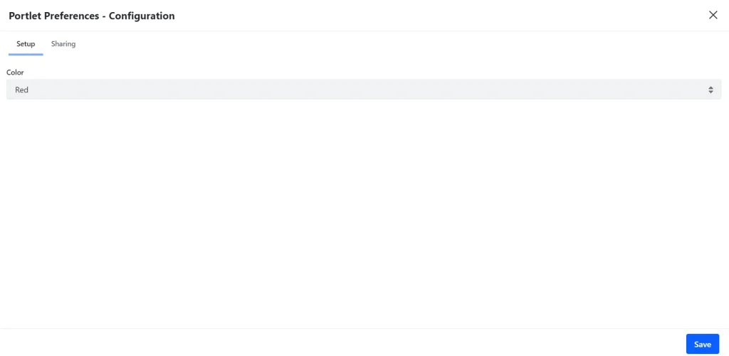 Portlet preferences configuration of a portlet | Portlet Preferences in Liferay 7.2 Portlet preferences configuration of a portlet