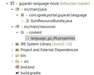 Project structure for language hook | Add Custom Language Support To Liferay 7 Project structure for language hook