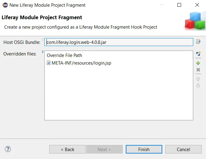 Selecting file to override | Customize the look & feel of login portlet in Liferay Selecting file to override