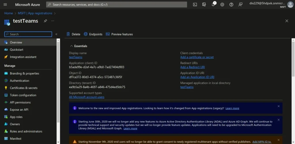 View page after registration success e1737976864256 | Microsoft Teams integration with Liferay View page after registration success