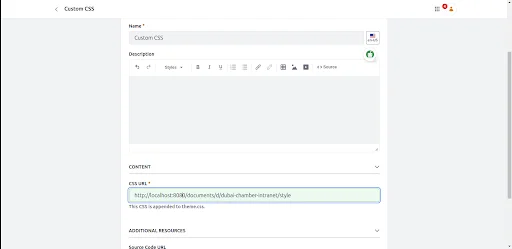 Create the client | Utilizing the no-code concept for Liferay website branding Create the client extension