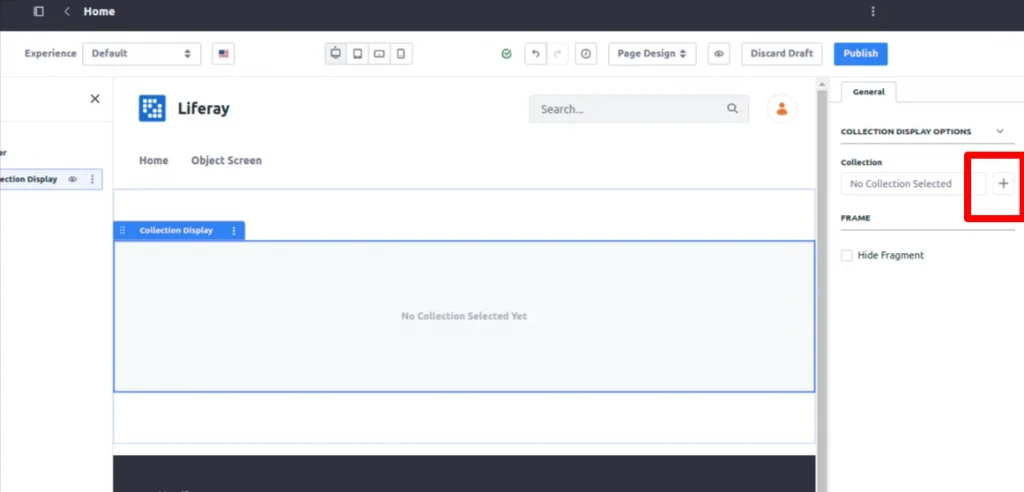 icon in Collection | Rendering Data using Liferay Object and Collection Provider icon in Collection