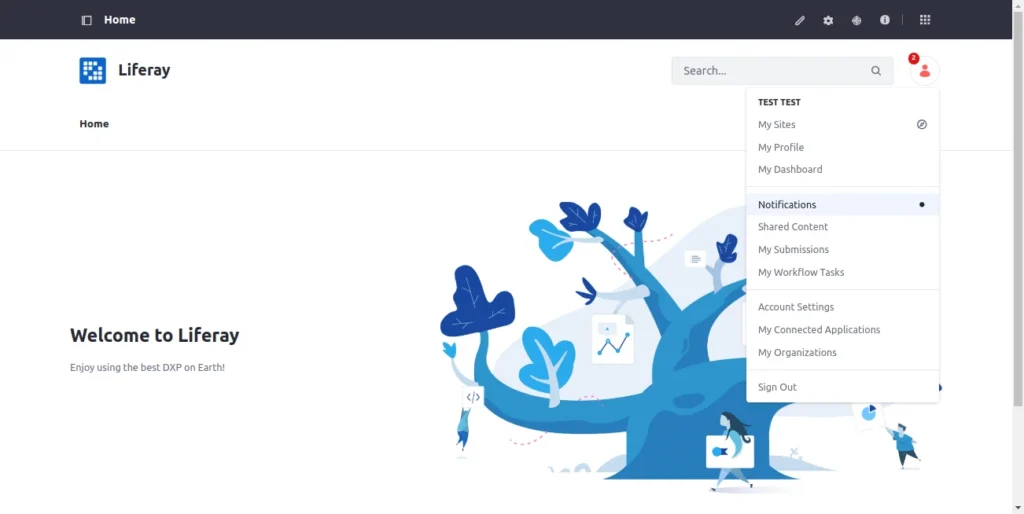 Liferay Home Page | Notification With Liferay Object Liferay Home Page