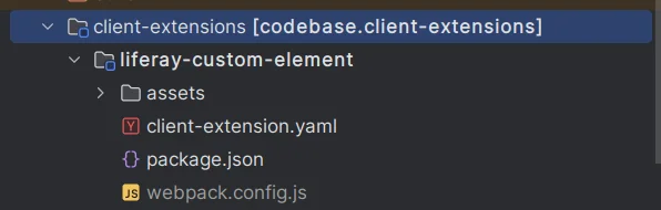 Client Extension Hierarchy | Site Initializer Using Client Extension Client Extension Hierarchy