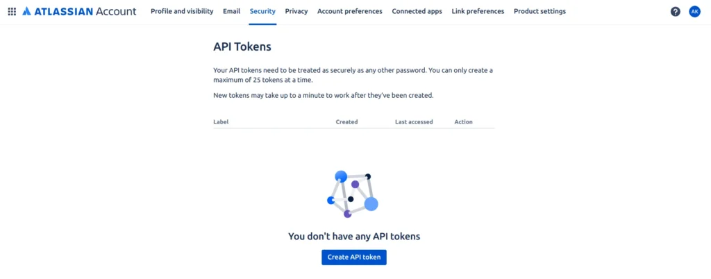 Create API Token | Jira Integration With Liferay Create API Token
