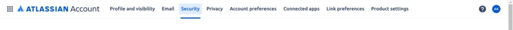 Go To Security Tab | Jira Integration With Liferay Go To Security Tab