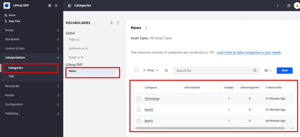 Categories | What Is Liferay Blueprint and How We Can Use It? Categories