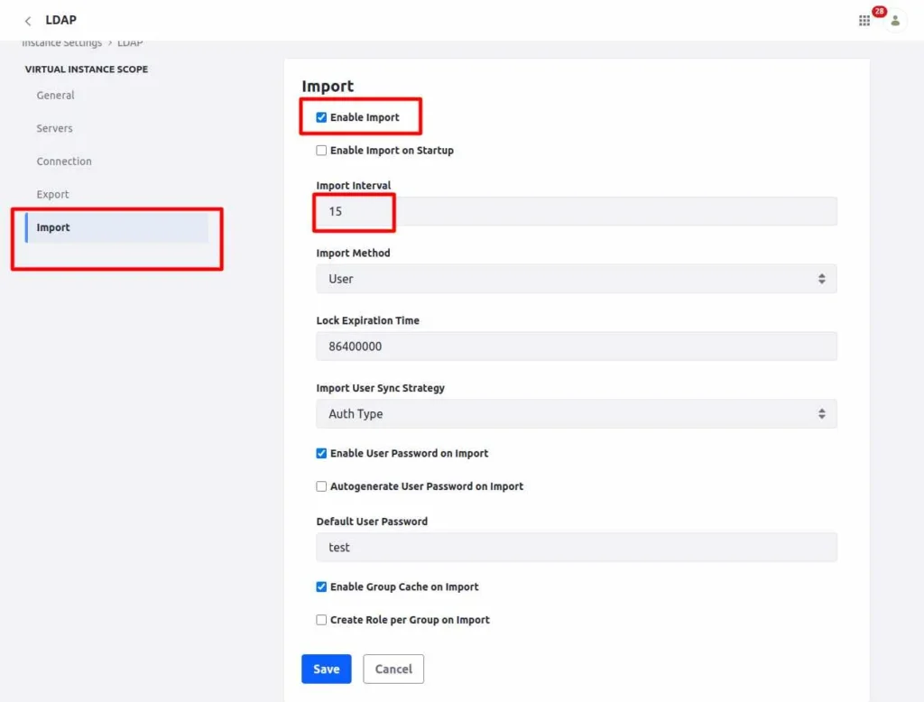 Step3 | LDAP integration with Liferay Step3