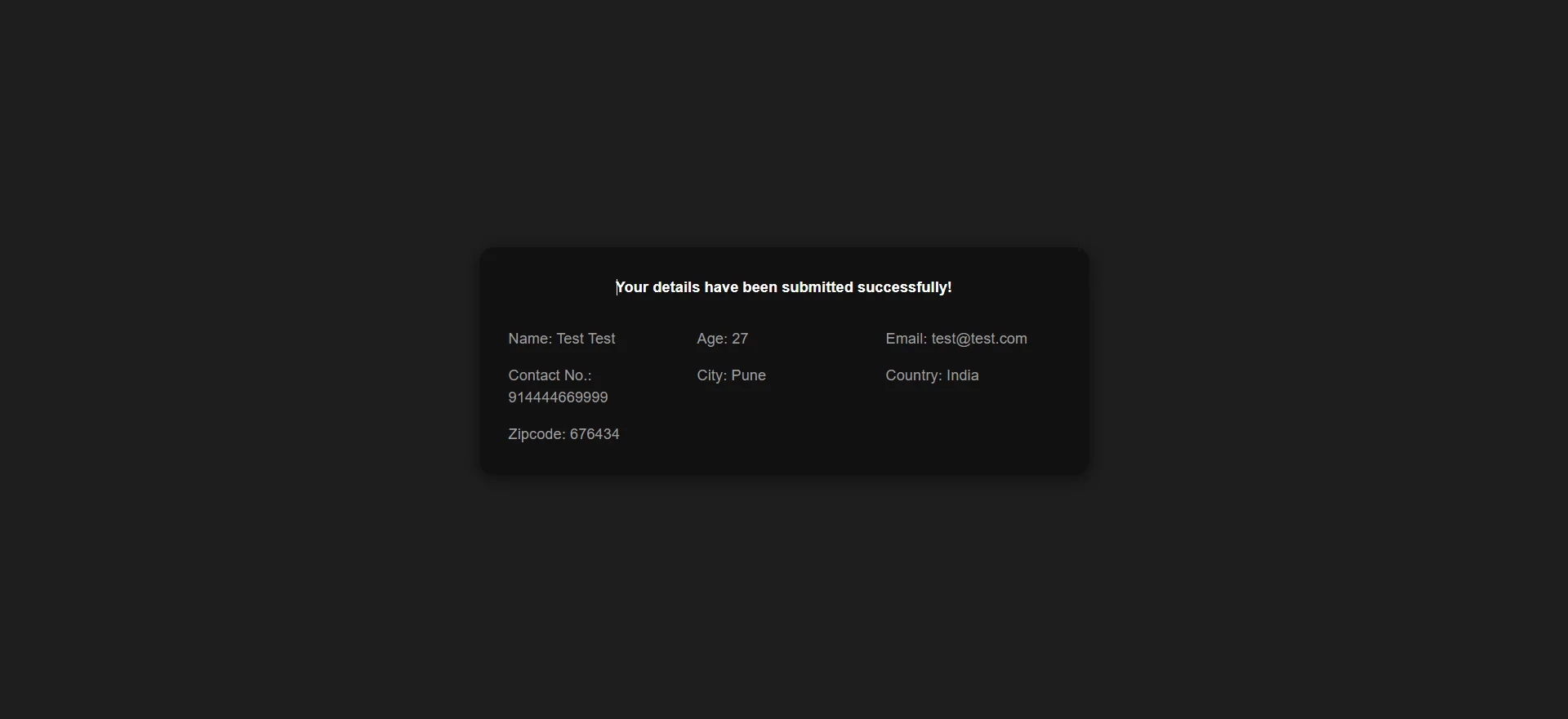 output4 | Building Multi-Step Forms in React output4