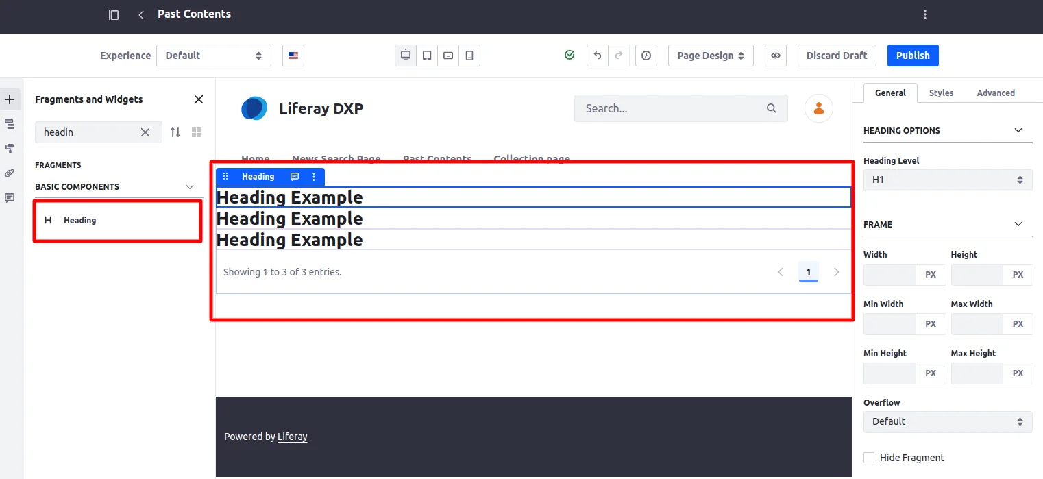 Drop On Collection Display | Use of Liferay Blueprint With Collection Drop_On_Collection_Display