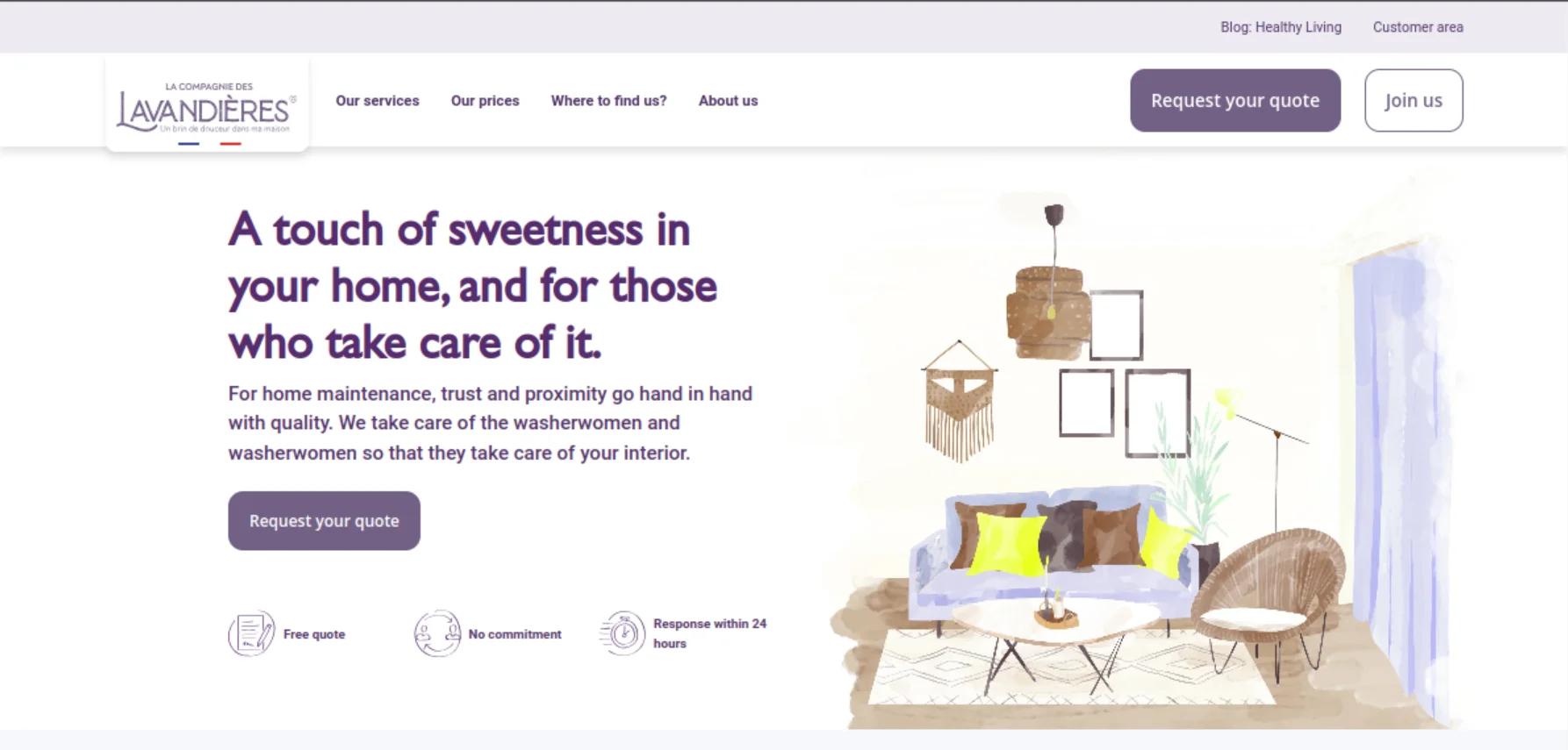 Landing Page | Public Enterprise Website for Laundry Services Public Enterprise Website for Laundry Services