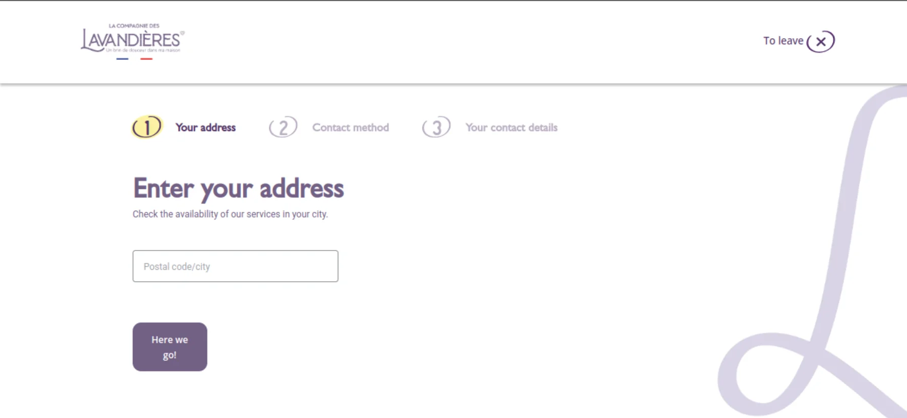 Request Your Quote | Public Enterprise Website for Laundry Services Public Enterprise Website for Laundry Services