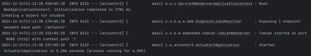 AfterRunActuatorDependency | How to use Actuator effectively with spring boot AfterRunActuatorDependency