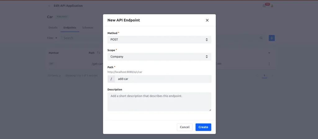 POST API Endpoint | API Builder In Liferay POST API Endpoint