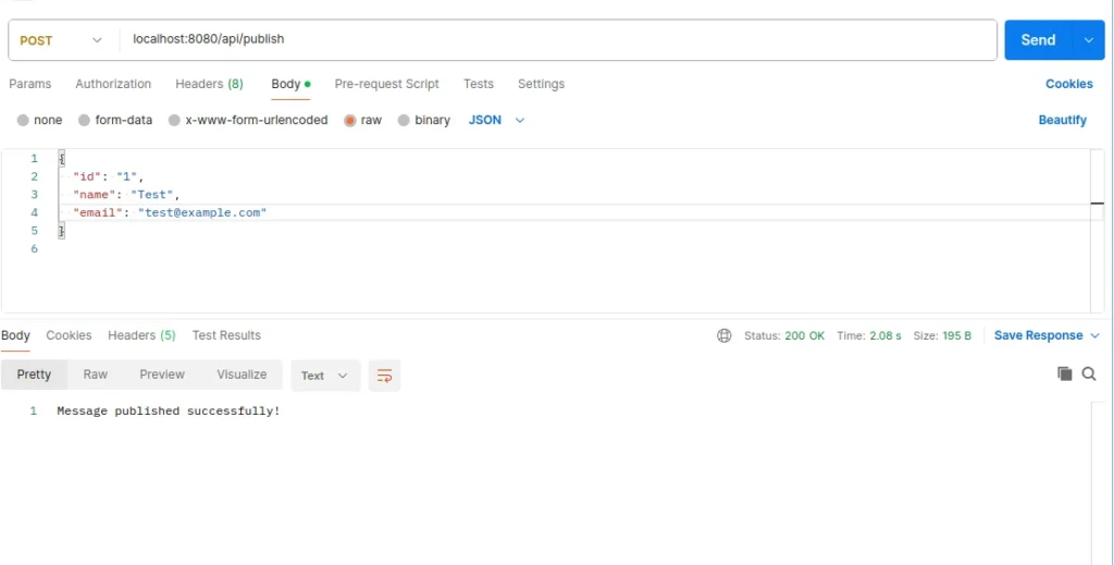 Producer API Test | Apache Kafka with Custom Objects in Spring Boot Producer_API_Test