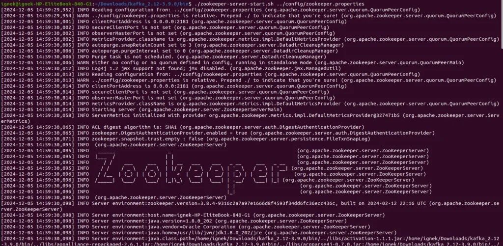 ZooKeeper | Apache Kafka with Custom Objects in Spring Boot ZooKeeper
