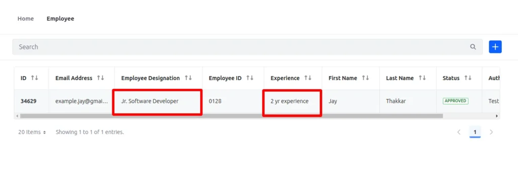 employee entry | Managing the State and Validation in Liferay Objects employee_entry