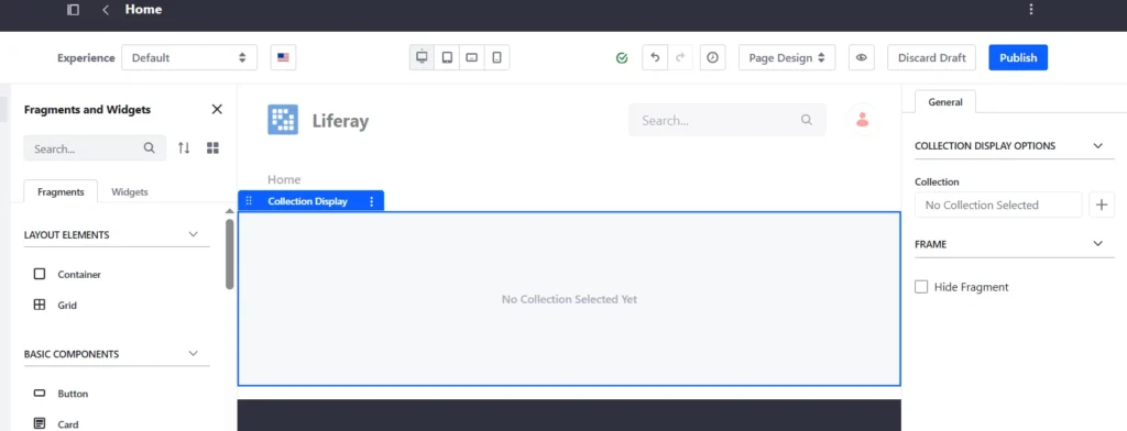 Collection Display in Liferay | No More Asset Publisher : Render Web Content with Collection Providers Collection Display in Liferay