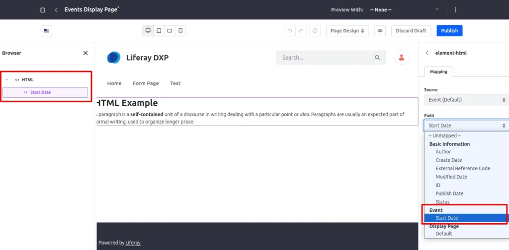 Map Field DPT | Creating and Using Information Templates for Liferay Object Map_Field_DPT