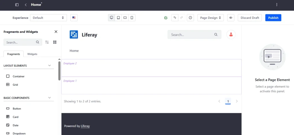 Number of web content data in collection display | No More Asset Publisher : Render Web Content with Collection Providers Number of web content data in collection display