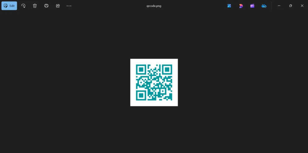 output 3 | QR code generator app output-3