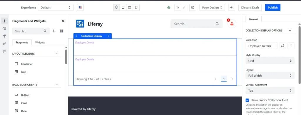 Collection display on liferay page | Powering Liferay Object Views Category-Based Filtering Collection display on liferay page