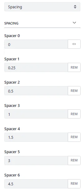 Custom spacing | Theme vs No Theme : How to Configure Stylebooks in Liferay Custom spacing