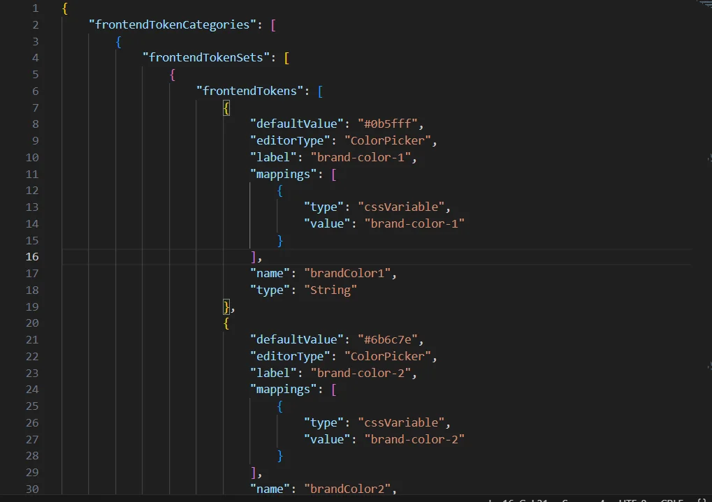 Define tokens for colors spacing and typography | Theme vs No Theme : How to Configure Stylebooks in Liferay Define tokens for colors, spacing and typography