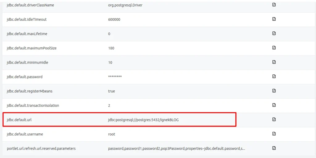 jdbc default | Setting Up Liferay with PostgreSQL Using Docker jdbc_default
